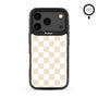 MyBat Design Lab Series MagSafe Case for Apple iPhone 17 Pro - Tan Check - MIP17PCSLESMSMP475-3.jpg