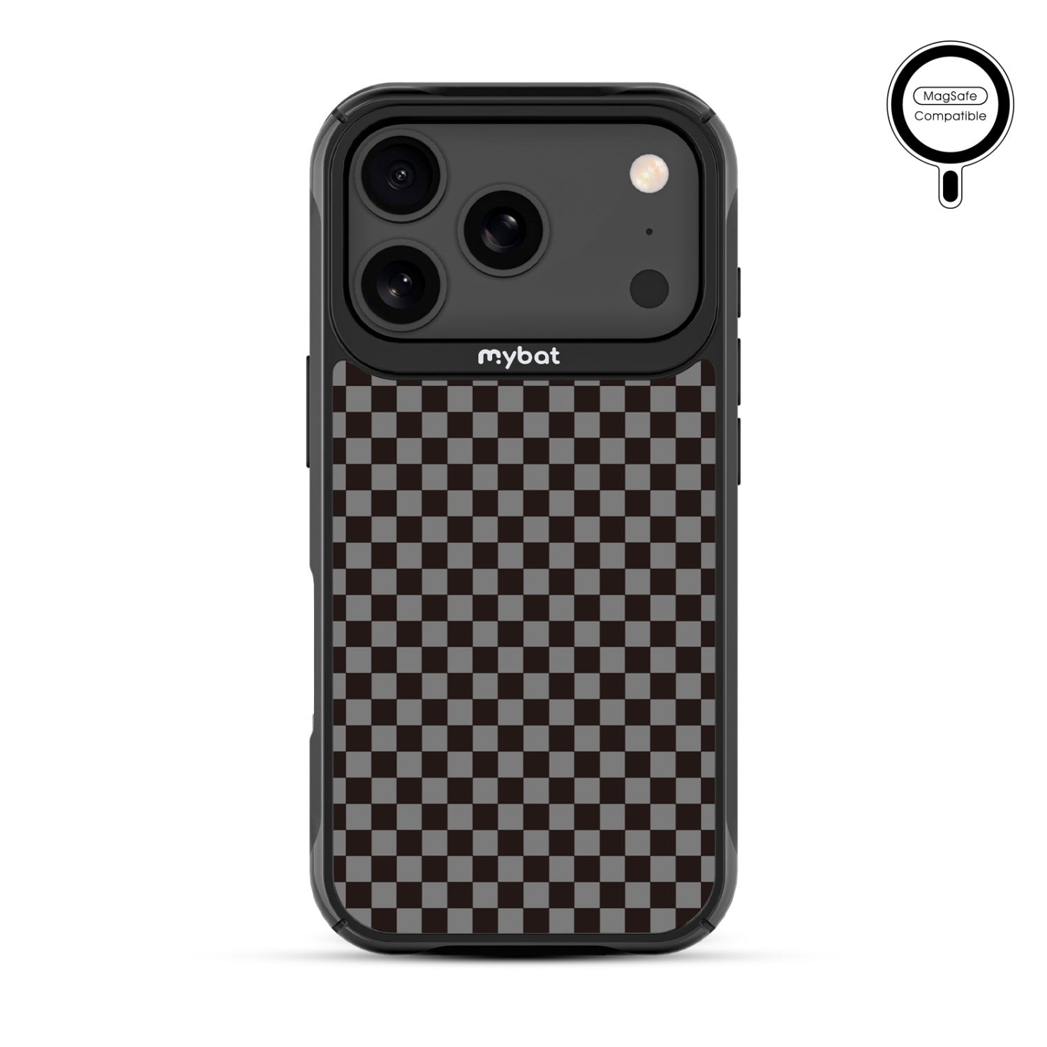 MyBat Design Lab Series MagSafe Case for Apple iPhone 17 Pro - Tuxedo Check - MIP17PCSLESMSMP477-3.jpg