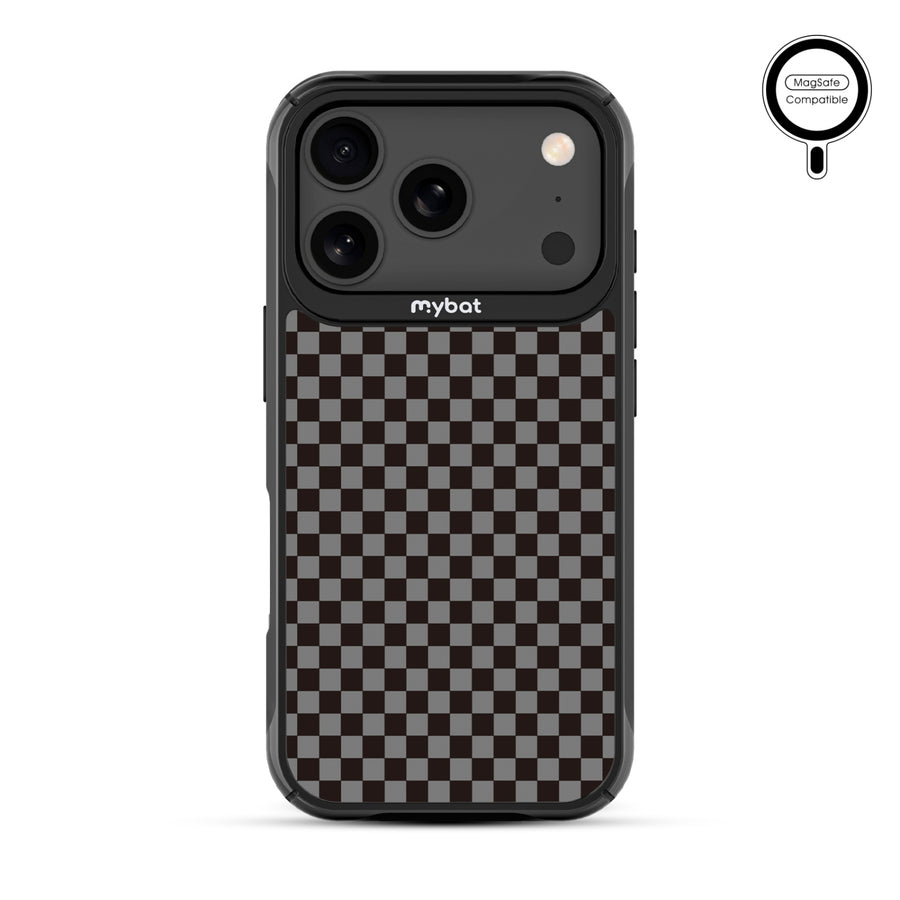 MyBat Design Lab Series MagSafe Case for Apple iPhone 17 Pro - Tuxedo Check - MIP17PCSLESMSMP477-3.jpg