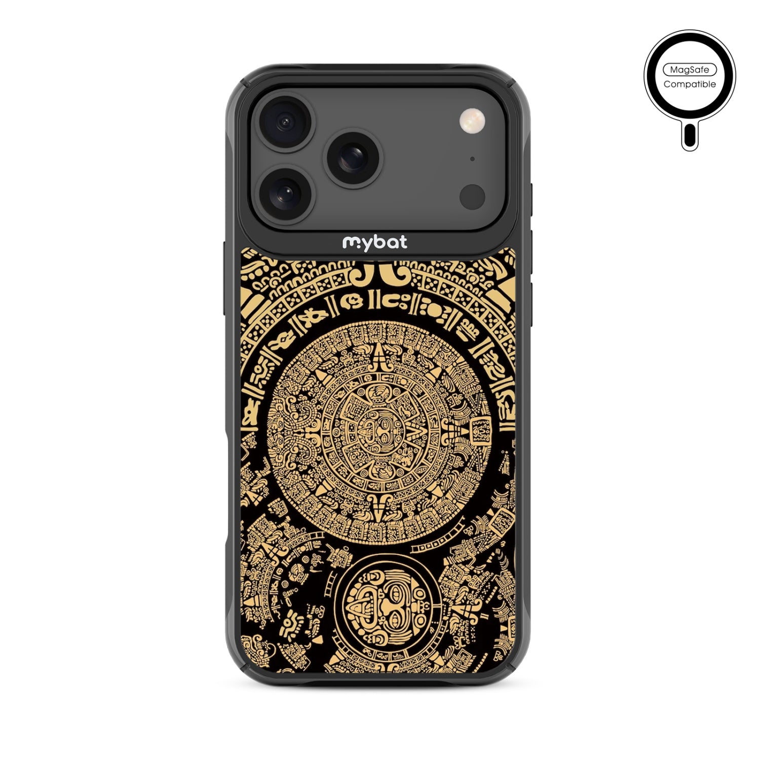 MyBat Design Lab Series MagSafe Case for Apple iPhone 17 Pro Max - Mayan Calendar - MIP17PMCSLESMSMP052-3.jpg