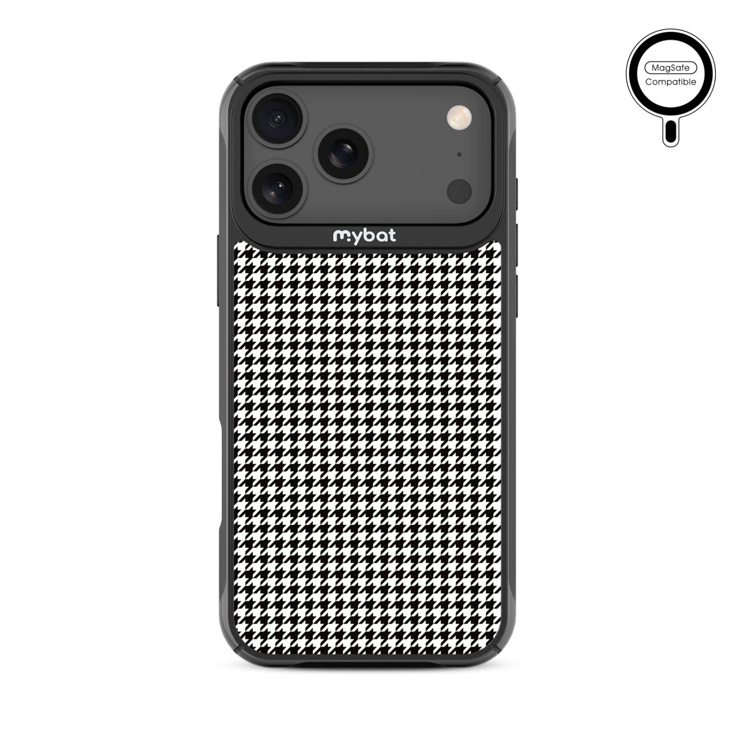 MyBat Design Lab Series MagSafe Case for Apple iPhone 17 Pro Max - Classic Houndstooth - MIP17PMCSLESMSMP215-3.jpg