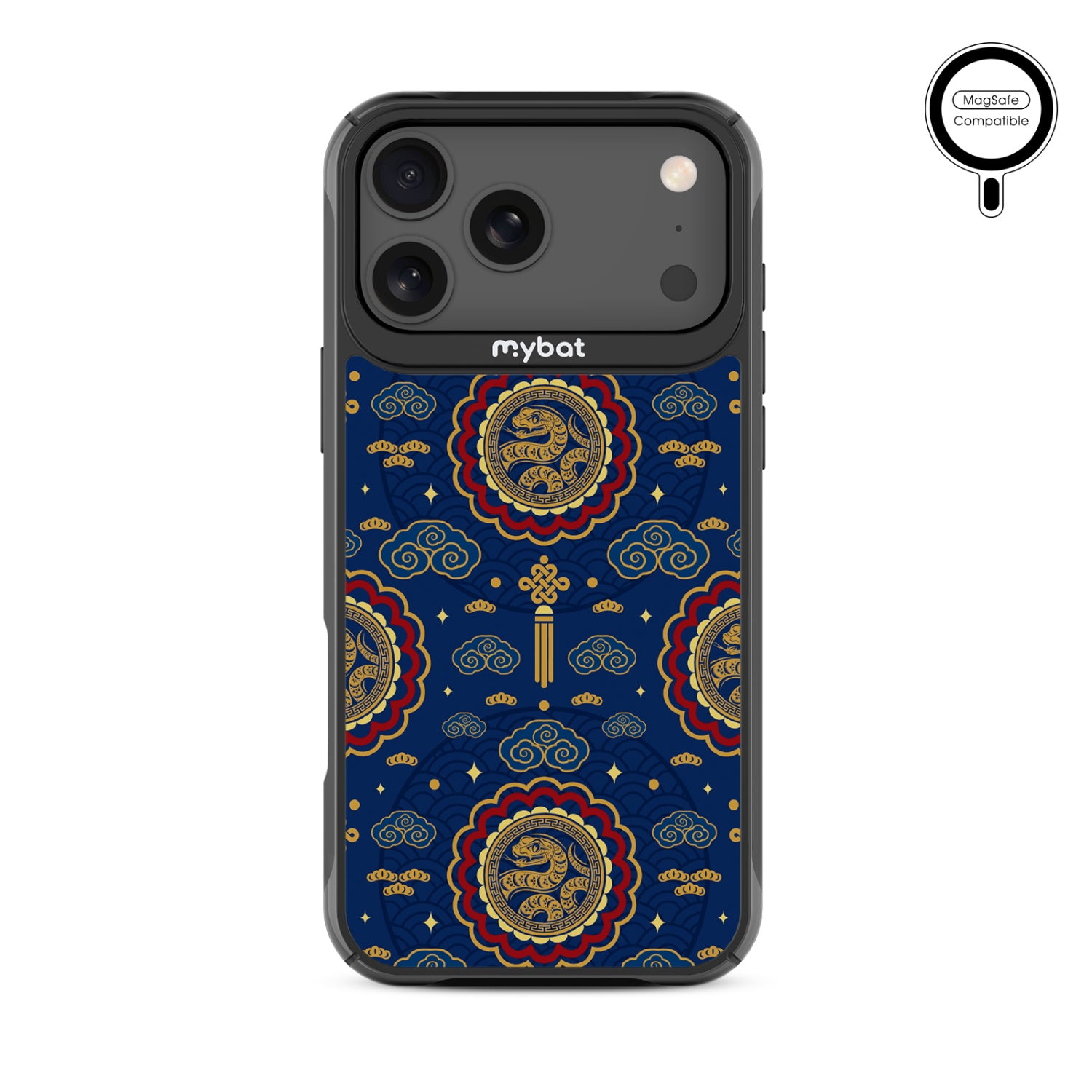 MyBat Design Lab Series MagSafe Case for Apple iPhone 17 Pro Max - Wisdom of the Snake - MIP17PMCSLESMSMP318-3.jpg