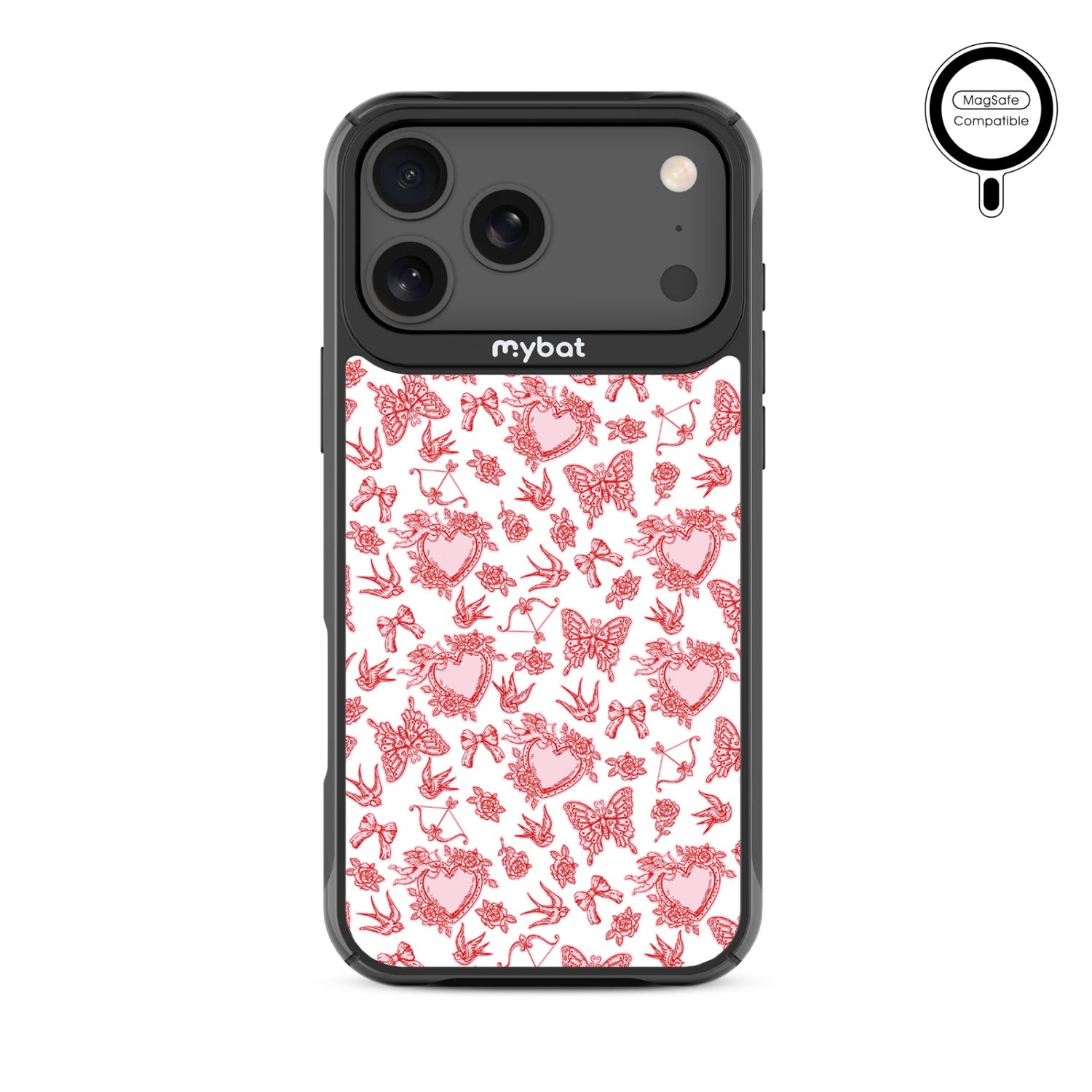 MyBat Design Lab Series MagSafe Case for Apple iPhone 17 Pro Max - Sending Love - MIP17PMCSLESMSMP332-3.jpg