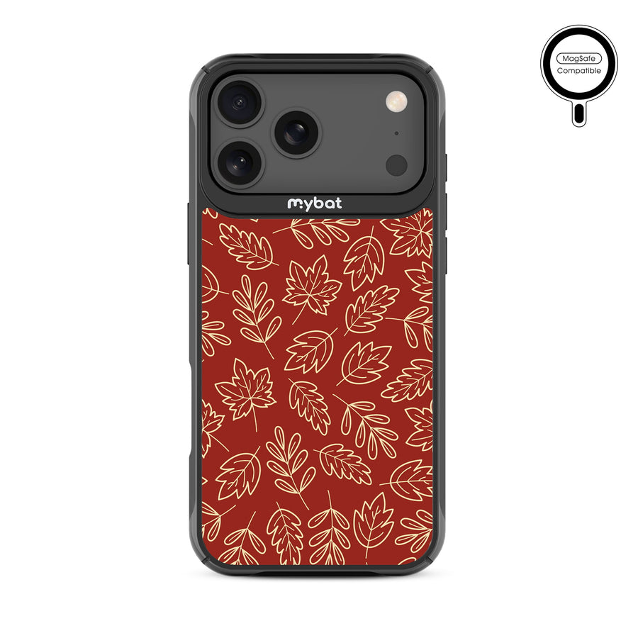 MyBat Design Lab Series MagSafe Case for Apple iPhone 17 Pro Max - Leaf Lines - MIP17PMCSLESMSMP429-3.jpg