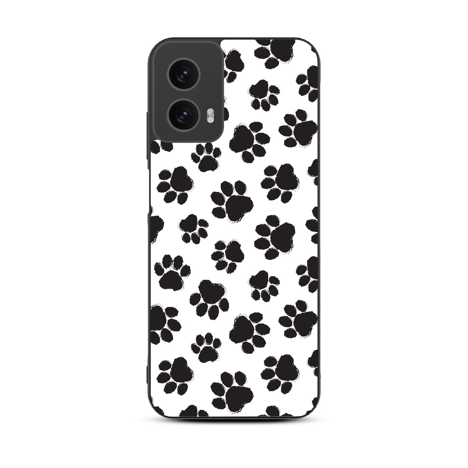 MyBat Design Lab Series Case for Motorola Moto G 5G (2024) - Black Paw Prints - MMG5G24CSLESM002-3.jpg