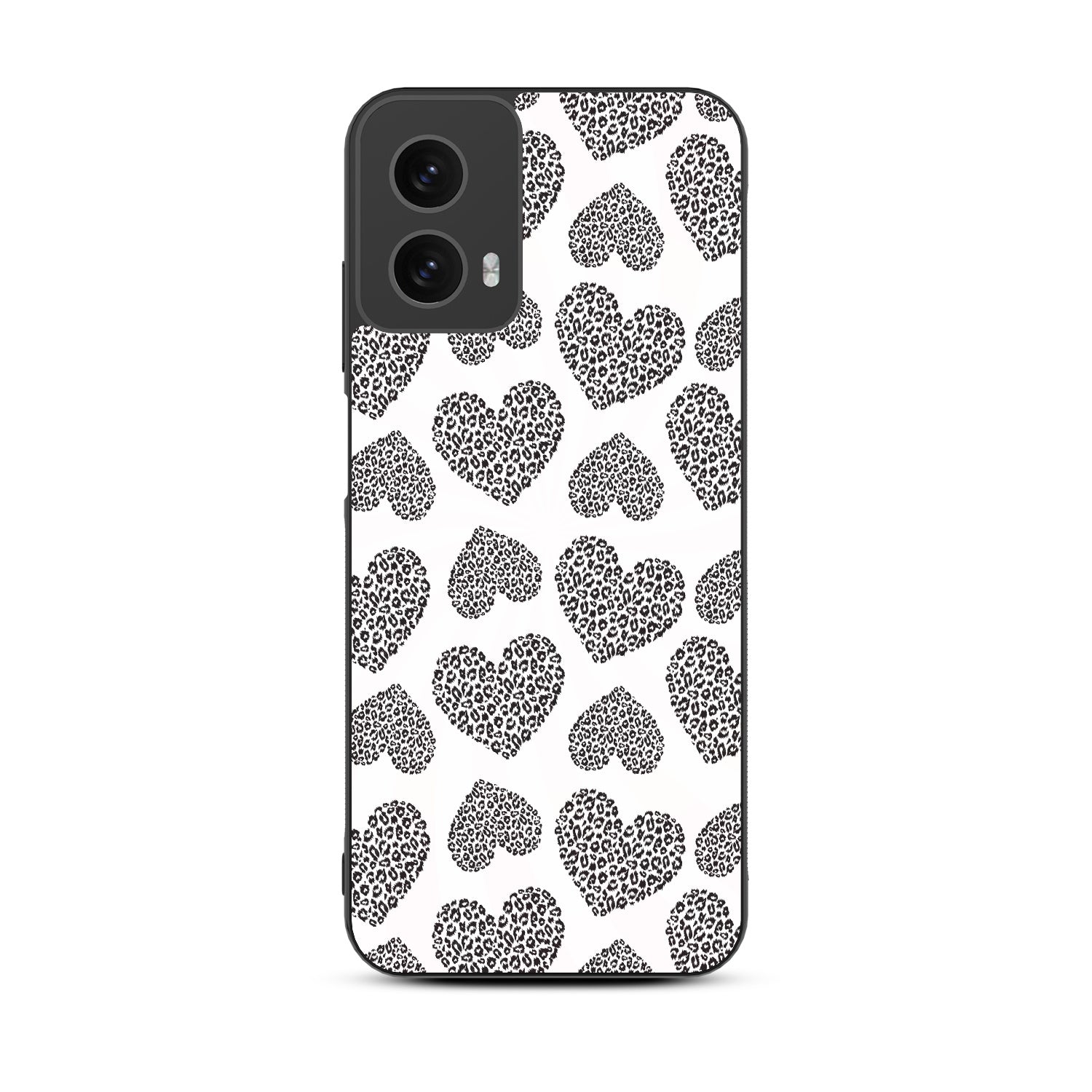 MyBat Design Lab Series Case for Motorola Moto G 5G (2024) - Leopard Print Hearts - MMG5G24CSLESM098-3.jpg