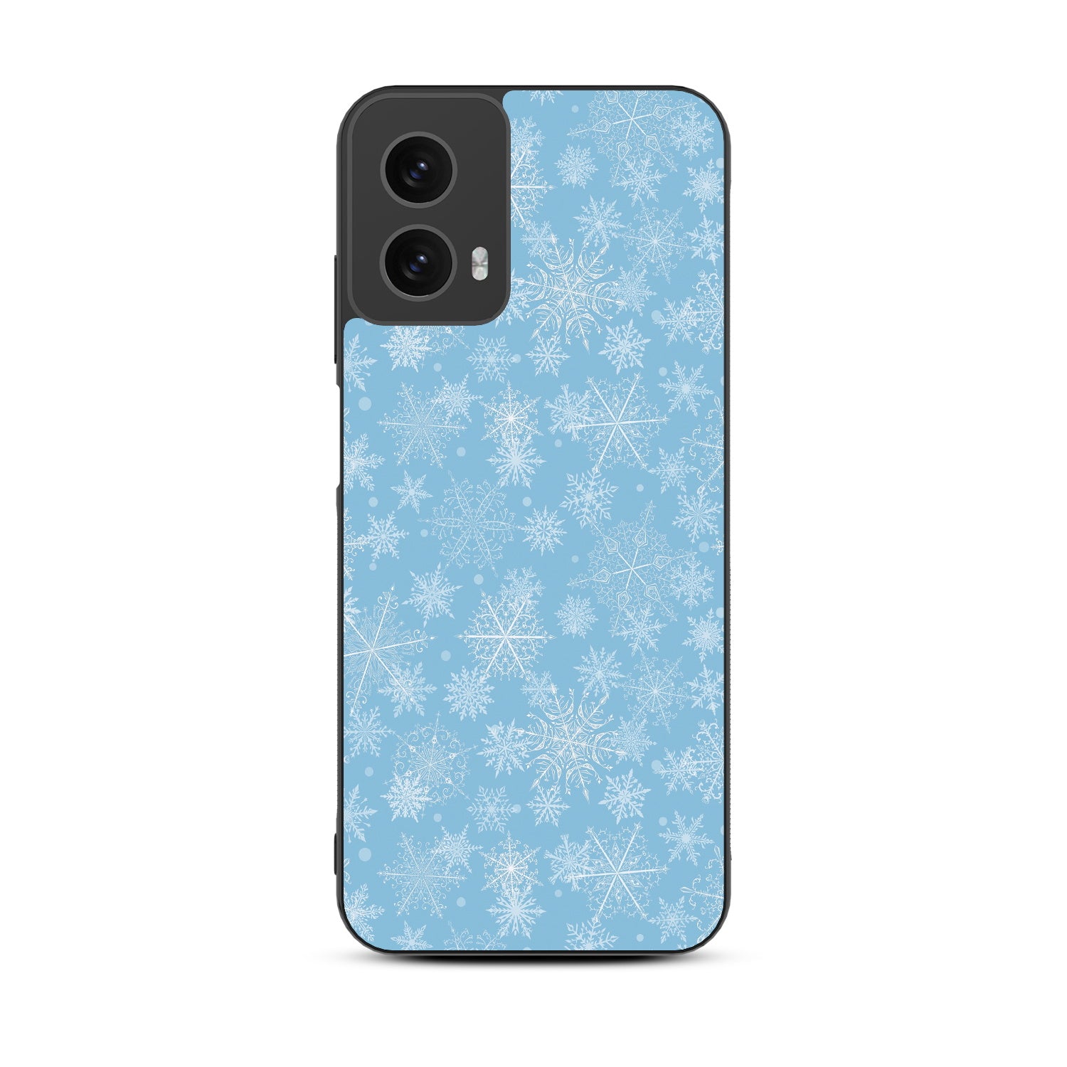 MyBat Design Lab Series Case for Motorola Moto G 5G (2024) - Blue Snowflakes - MMG5G24CSLESM283-3.jpg