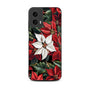 MyBat Design Lab Series Case for Motorola Moto G 5G (2024) - Christmas Poinsettias - MMG5G24CSLESM301-3.jpg
