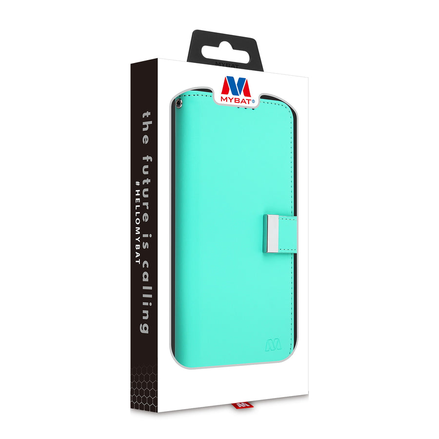 MyBat MyJacket Wallet Xtra Series for Motorola Moto G Pure / Moto G Power (2022) - Teal Green / Dark Blue - MMGPPCMJG038-7.jpg