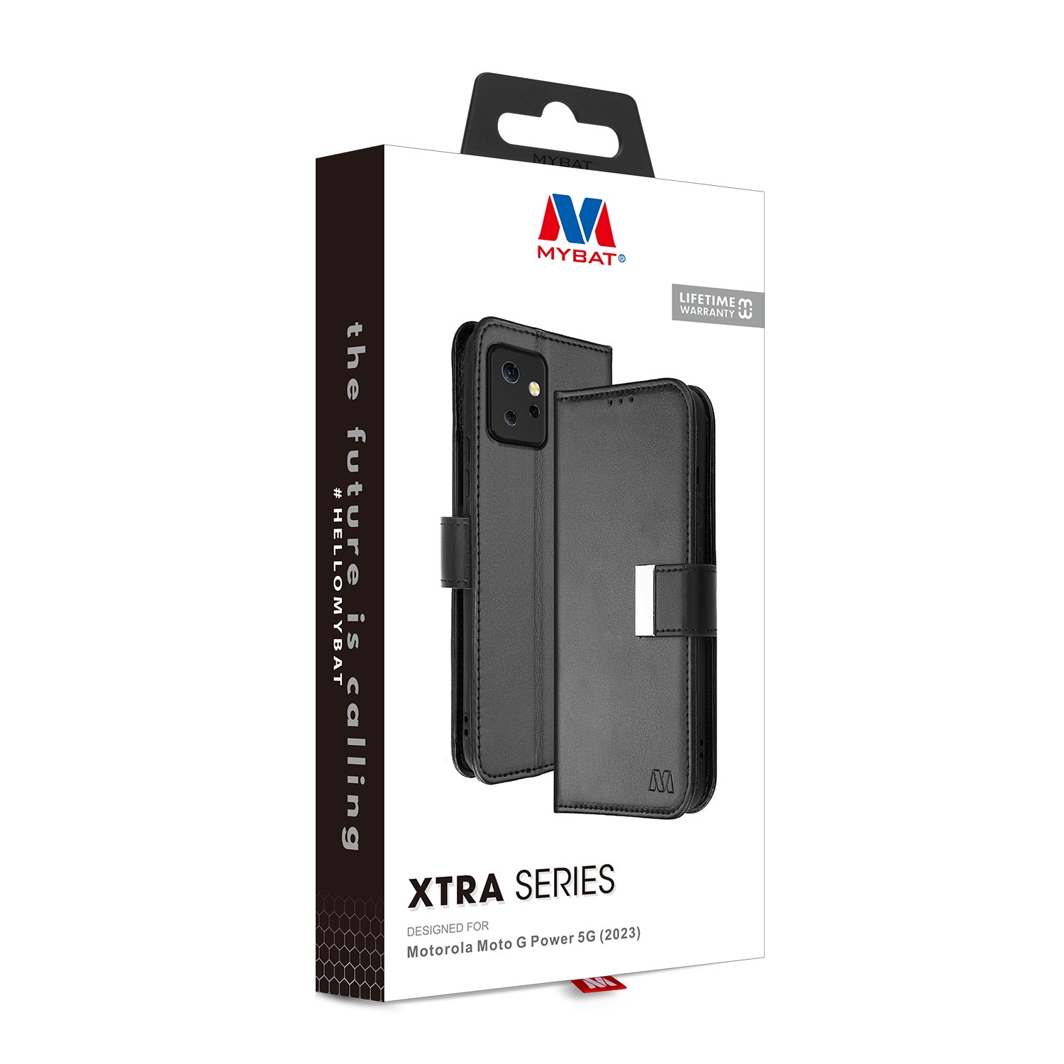 MyBat MyJacket Wallet Xtra Series for Motorola Moto G Power 5G (2023) - Black / Black - MMGPW23PCMJG031-7.jpg