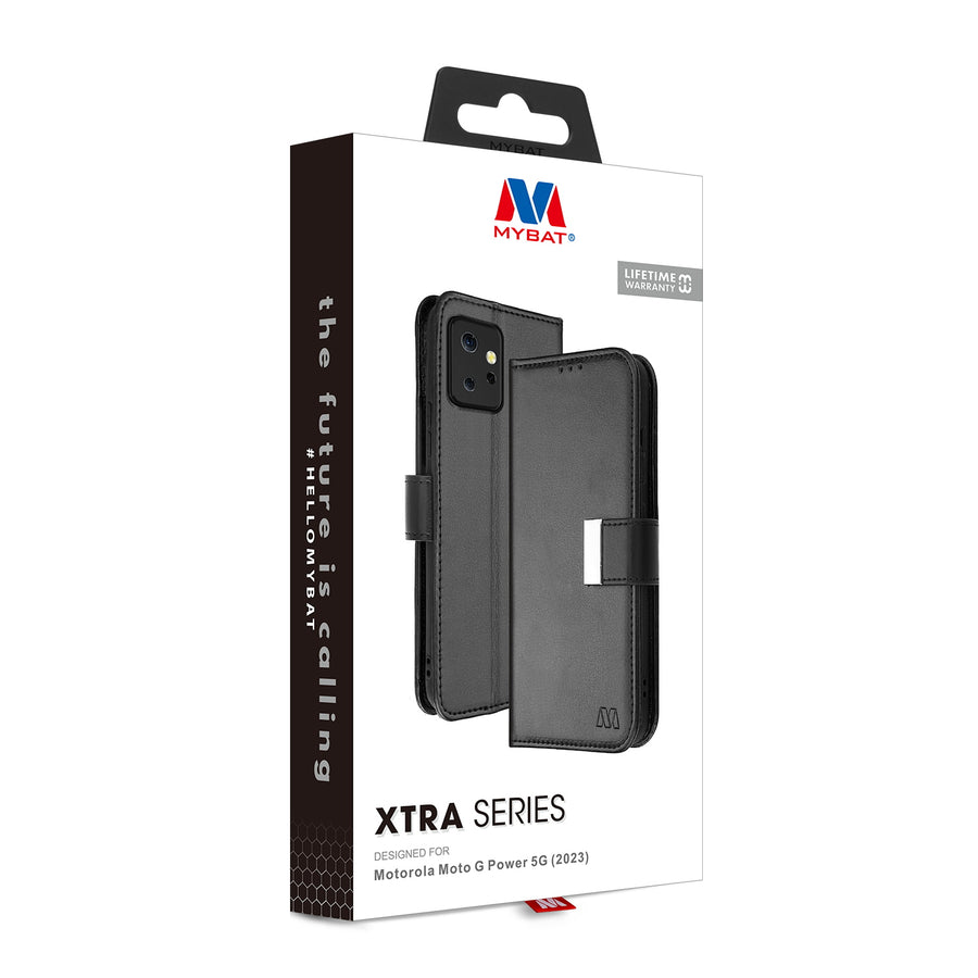 MyBat MyJacket Wallet Xtra Series for Motorola Moto G Power 5G (2023) - Black / Black - MMGPW23PCMJG031-7.jpg