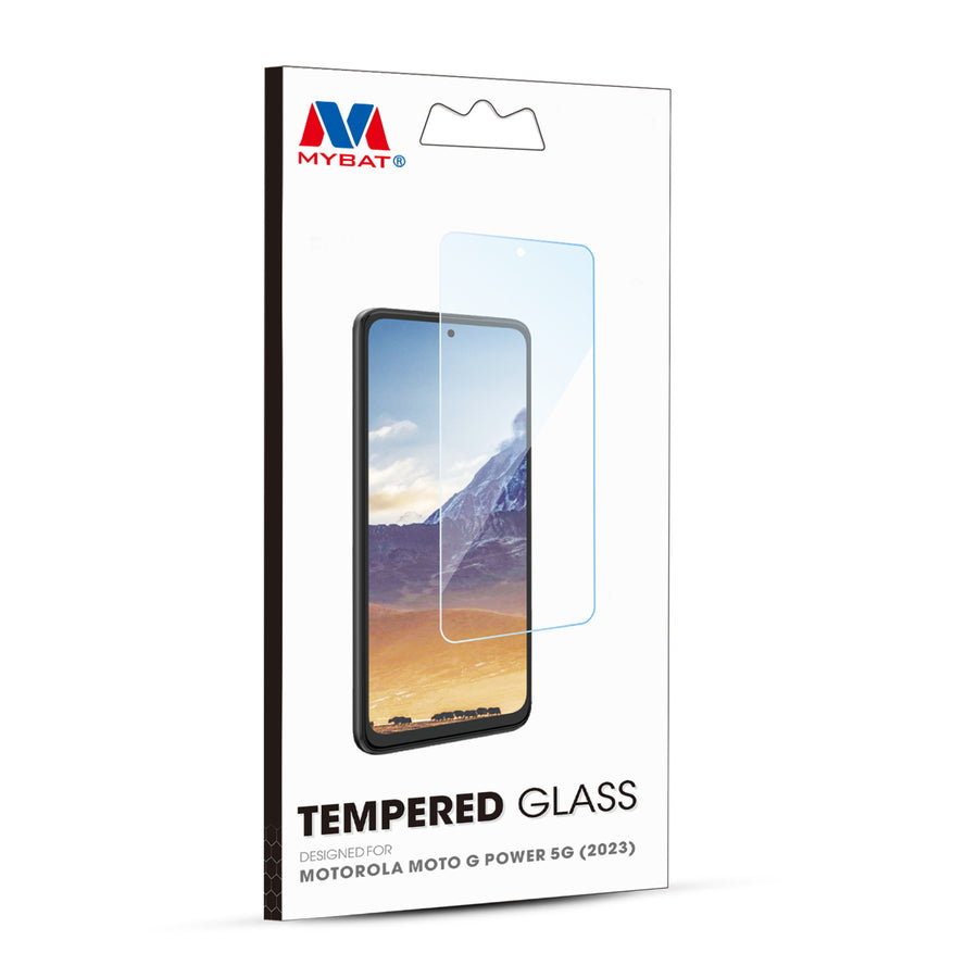 MyBat Tempered Glass Screen Protector (2.5D) for Motorola Moto G Power 5G (2023) - Clear - MMGPW23SC90-8.jpg
