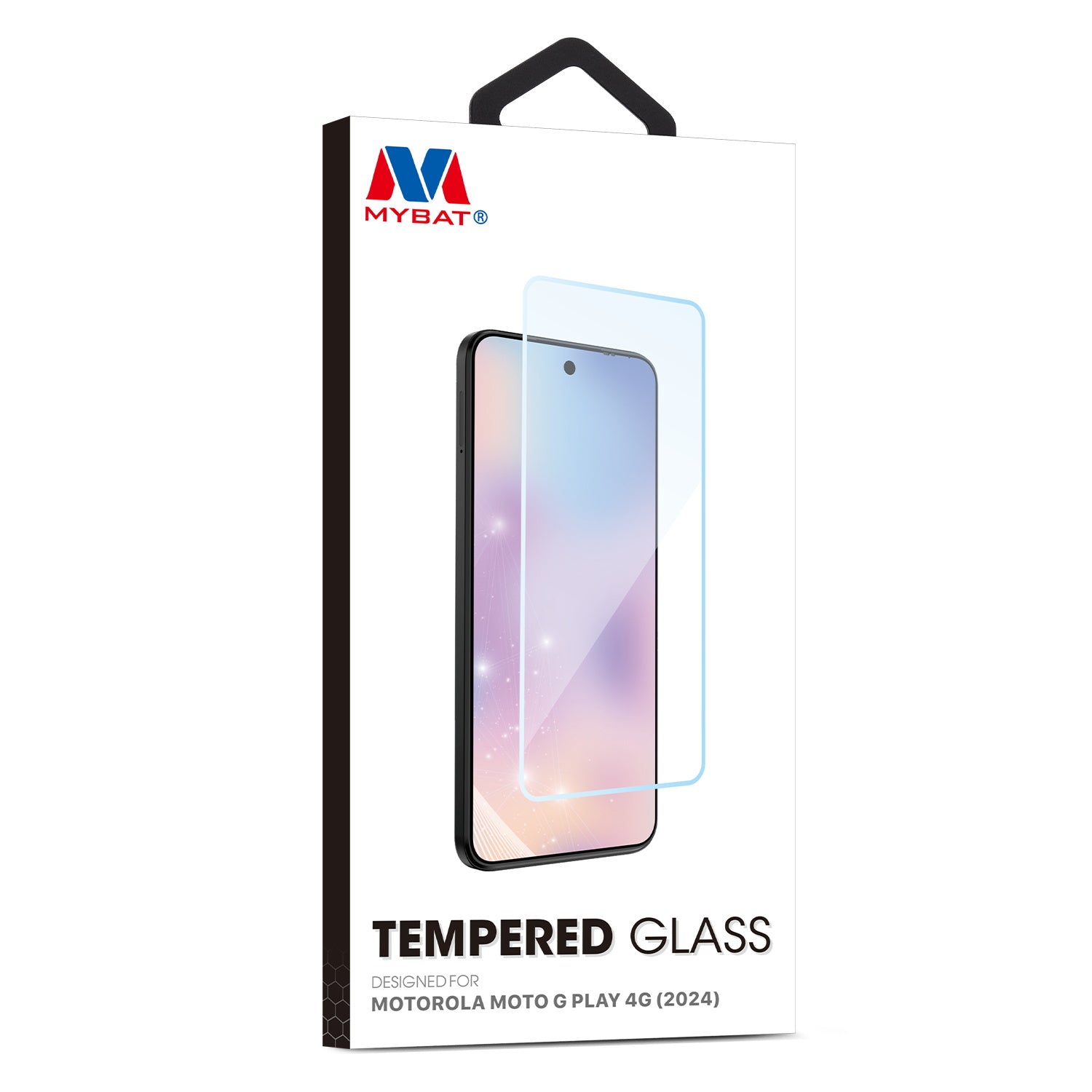 MyBat Tempered Glass Screen Protector (2.5D) for Motorola Moto G Play 4G (2024) - Clear - MMGPY24SCN81-8.jpg