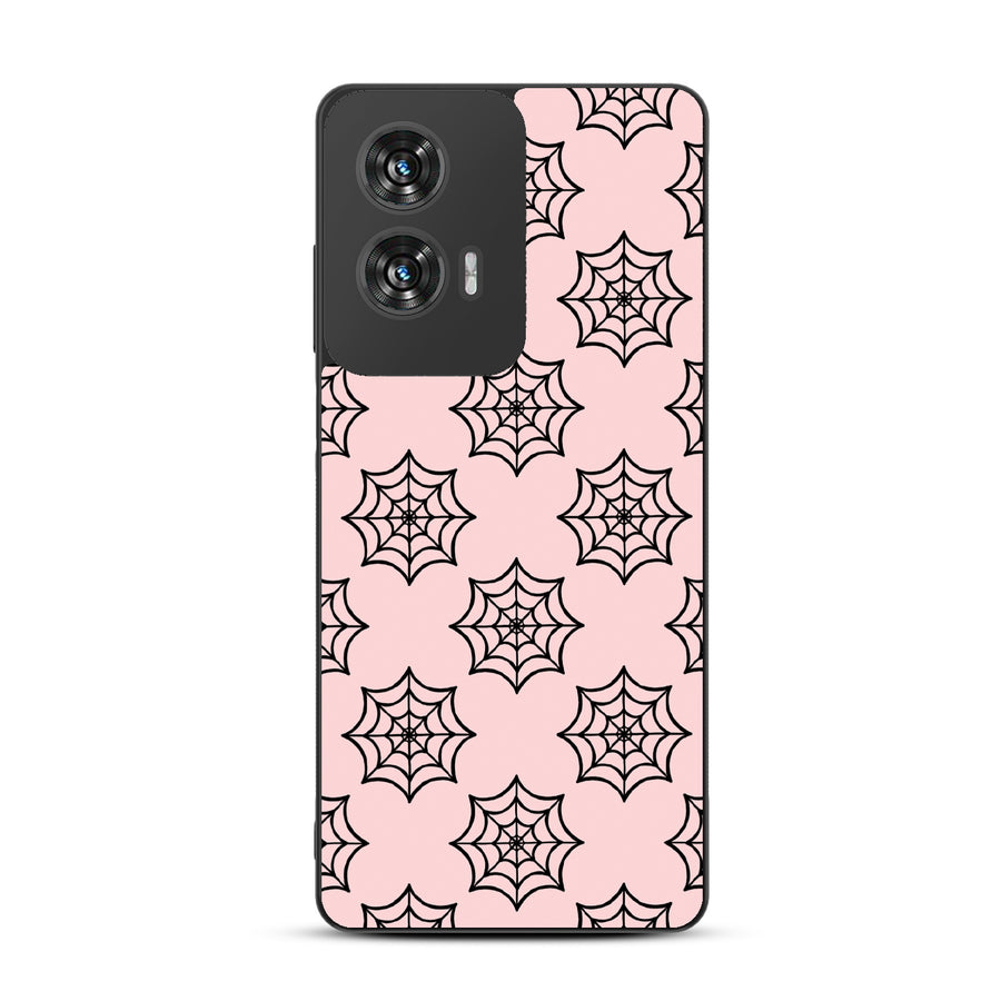 MyBat Design Lab Series Case for Motorola Moto G Stylus 5G (2024) - Pink Spider Web - MMGS5G24CSLESM227-3.jpg