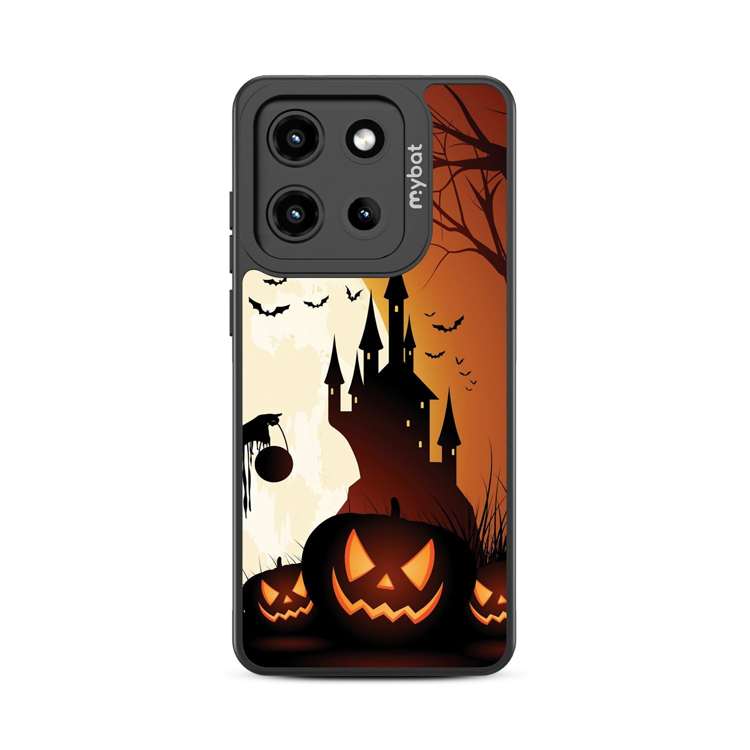 MyBat Design Lab Series Case for Motorola Moto G Stylus 5G (2025) / Moto G Stylus 5G (2026) - Spooky Pumpkin Patch - MMGS5G25CSLESMP163-3.jpg