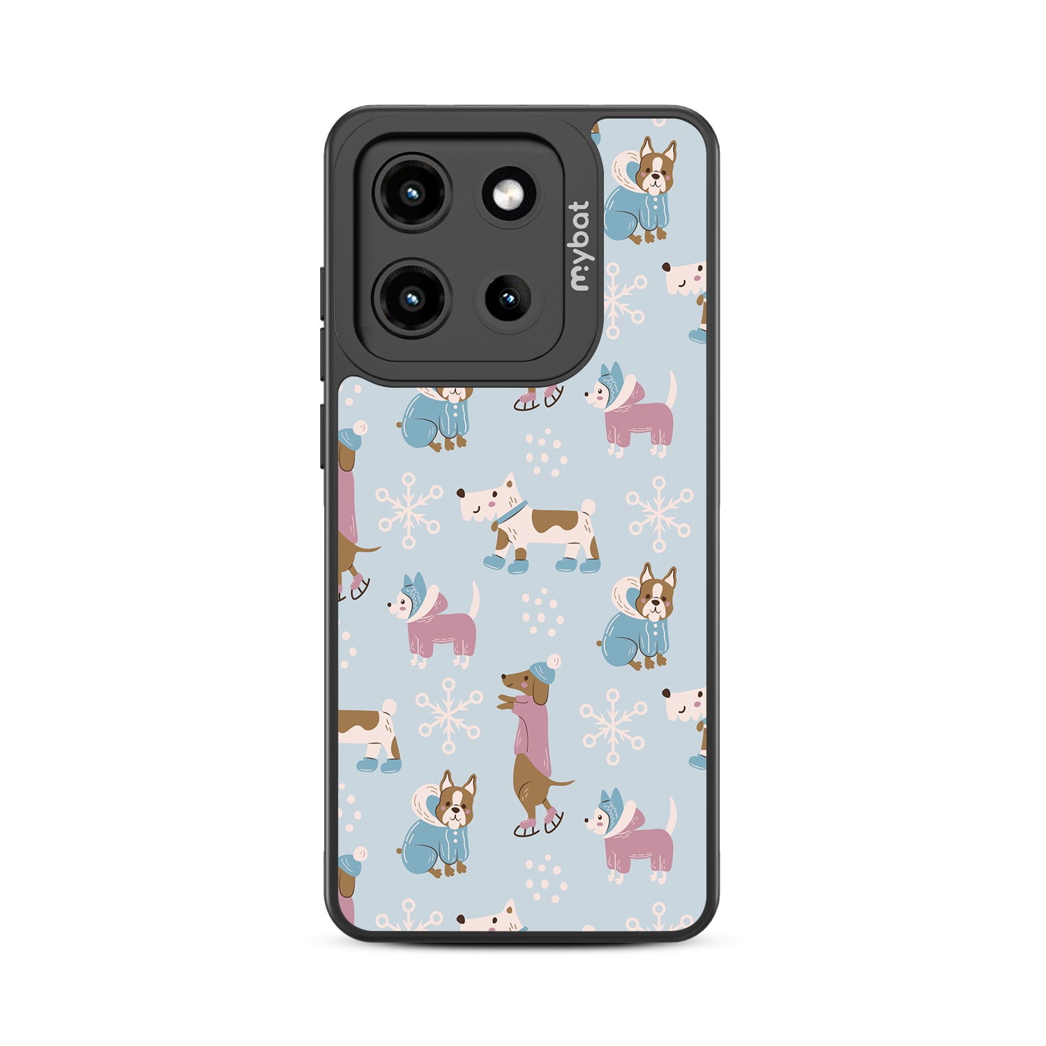 MyBat Design Lab Series Case for Motorola Moto G Stylus 5G (2025) / Moto G Stylus 5G (2026) - Puppy Snow Play - MMGS5G25CSLESMP299-3.jpg