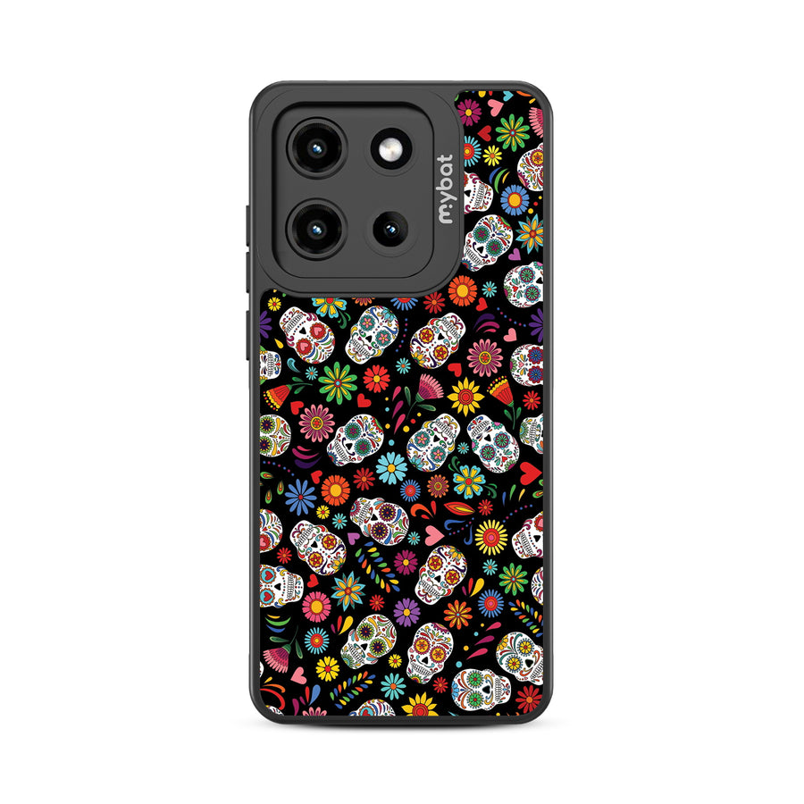 MyBat Design Lab Series Case for Motorola Moto G Stylus 5G (2025) / Moto G Stylus 5G (2026) - Fiesta Skulls - MMGS5G25CSLESMP421-3.jpg