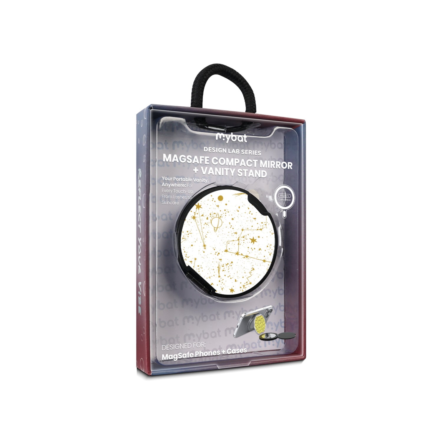 MyBat Design Lab MagSafe Selfie Mirror Kickstand - Black - Constellations - MOTHMNUSU331-130-11.jpg