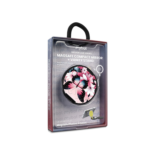 MyBat Design Lab MagSafe Selfie Mirror Kickstand - Black - Butterfly Bouquet - MOTHMNUSU331-184-11.jpg