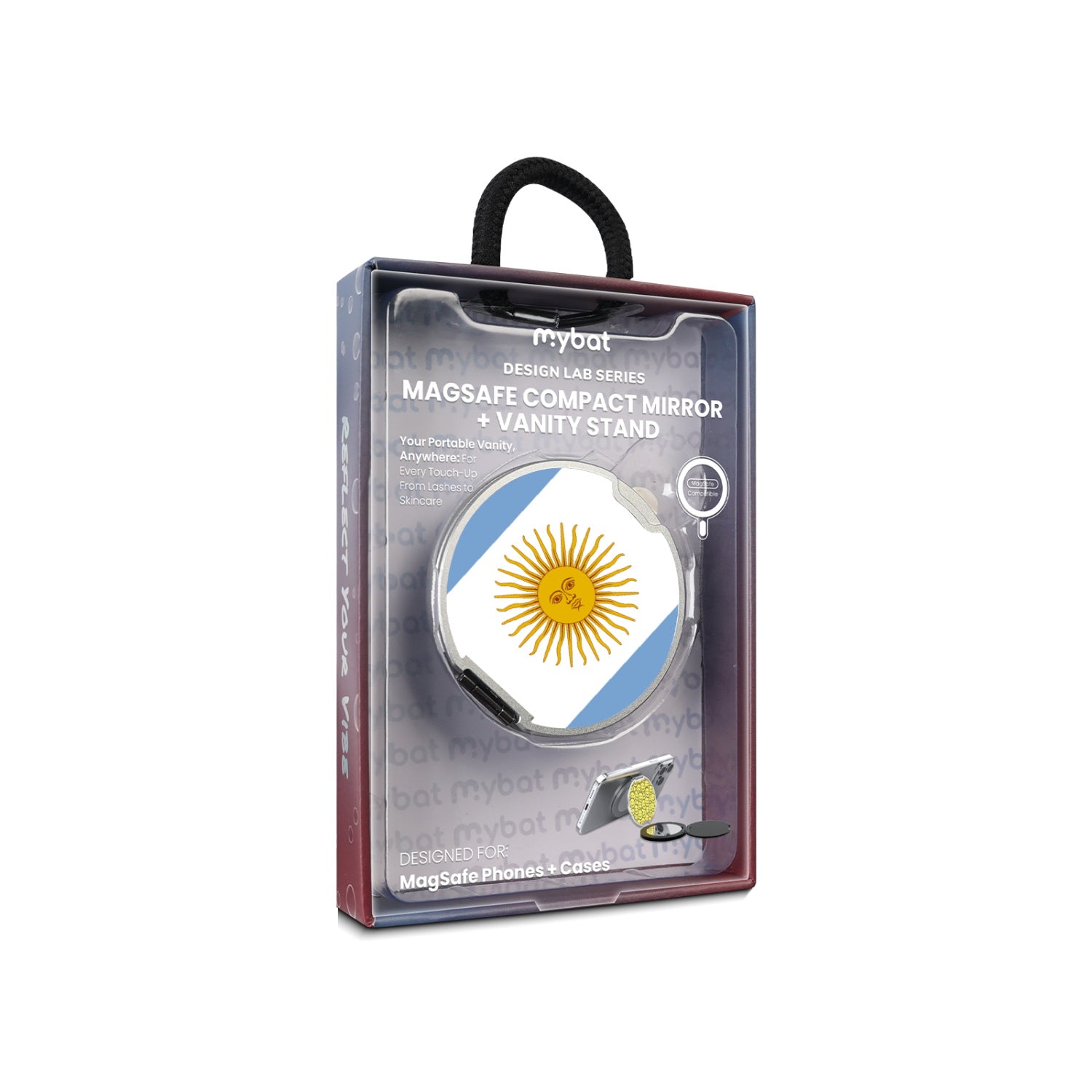 MyBat Design Lab MagSafe Selfie Mirror Kickstand - Silver - Argentinian Flag - MOTHMNUSU332-031-11.jpg