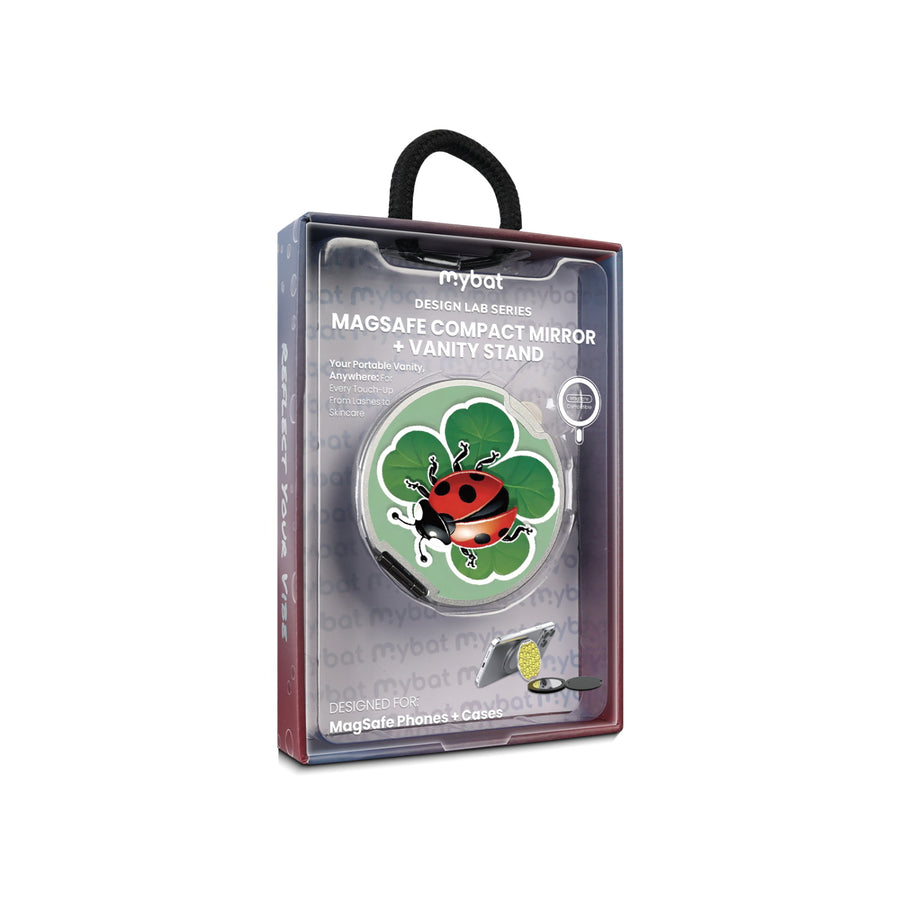 MyBat Design Lab MagSafe Selfie Mirror Kickstand - Silver - Ladybug Luck - MOTHMNUSU332-373-11.jpg
