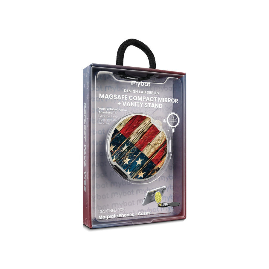 MyBat Design Lab MagSafe Selfie Mirror Kickstand - Silver - US Painted Flag - MOTHMNUSU332-381-11.jpg
