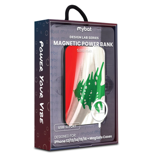 MyBat Design Lab 5000mAh Magnetic Wireless Power Bank - Black - Lebanese Flag - MPBBAT131-BK-033-9.jpg