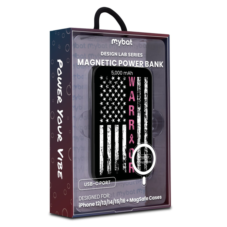 MyBat Design Lab 5000mAh Magnetic Wireless Power Bank - Black - Pink Ribbon - MPBBAT131-BK-035-9.jpg