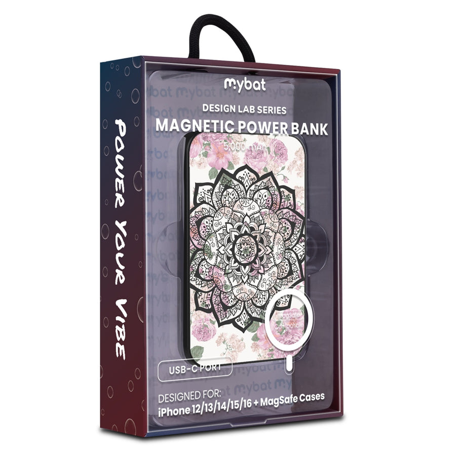 MyBat Design Lab 5000mAh Magnetic Wireless Power Bank - Black - Mandala - MPBBAT131-BK-113-9.jpg