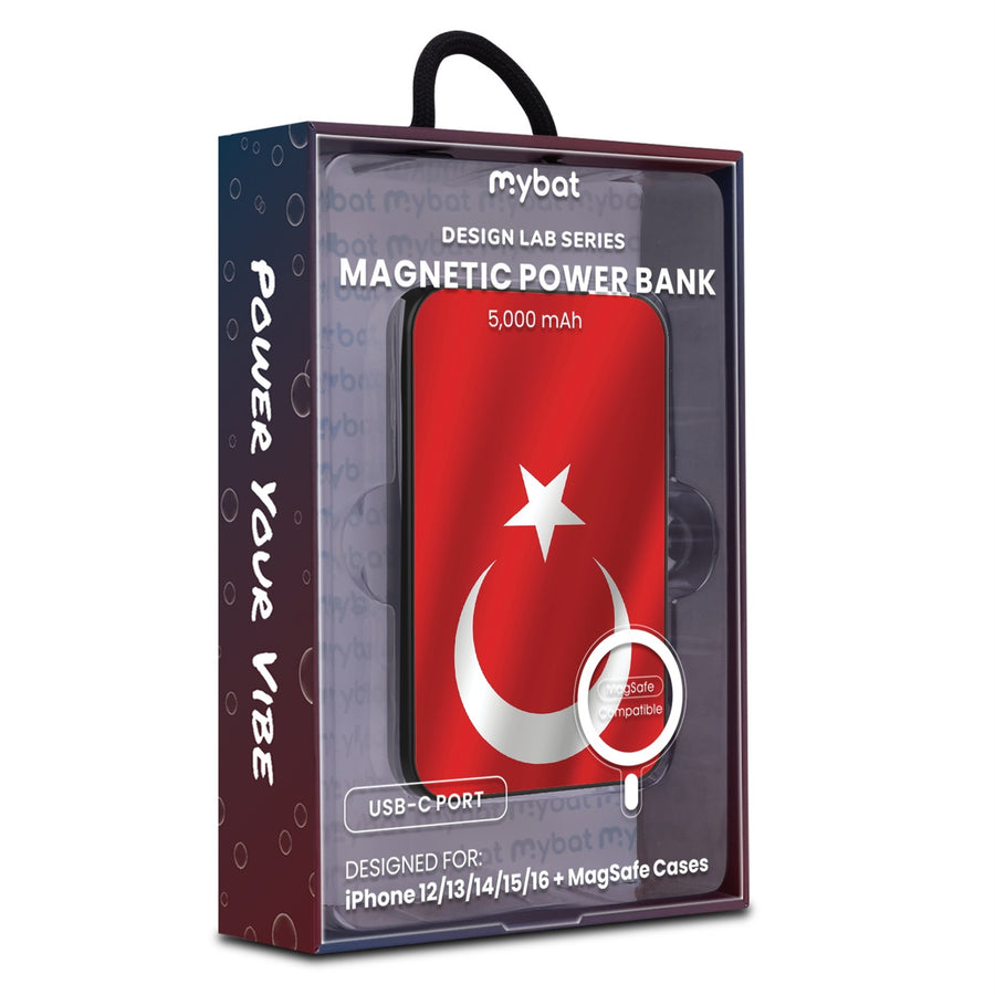 MyBat Design Lab 5000mAh Magnetic Wireless Power Bank - Black - Turkey Flag - MPBBAT131-BK-161-9.jpg