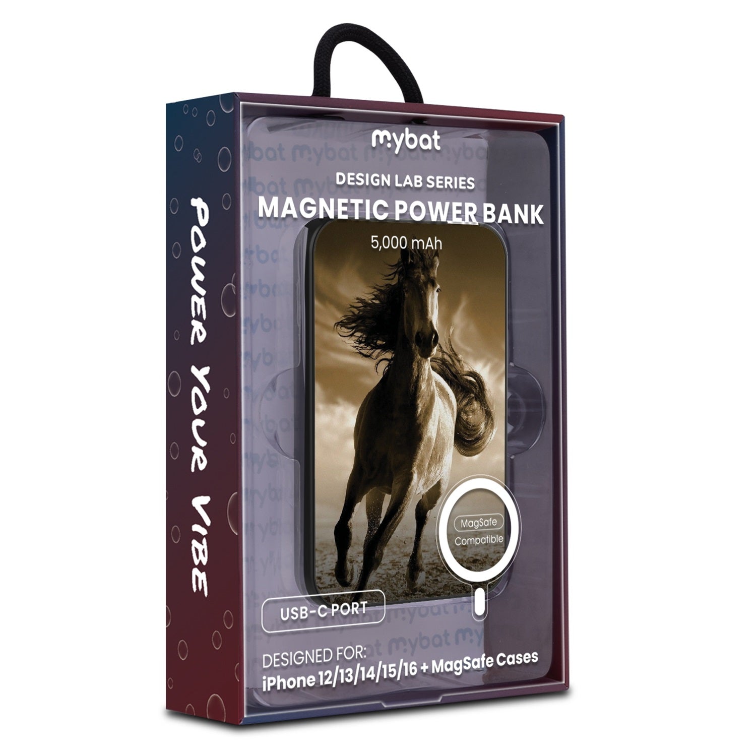 MyBat Design Lab 5000mAh Magnetic Wireless Power Bank - Black - Wild Horse - MPBBAT131-BK-212-9.jpg
