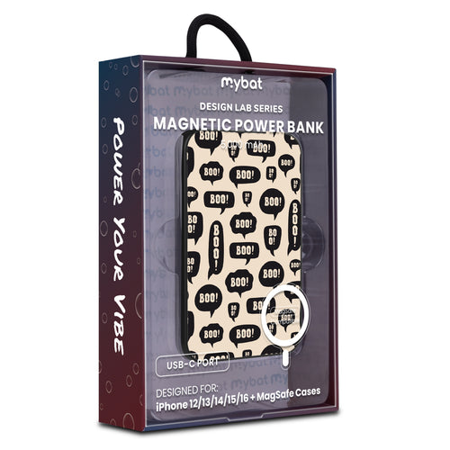 MyBat Design Lab 5000mAh Magnetic Wireless Power Bank - Black - Text Me Boo - MPBBAT131-BK-414-9.jpg