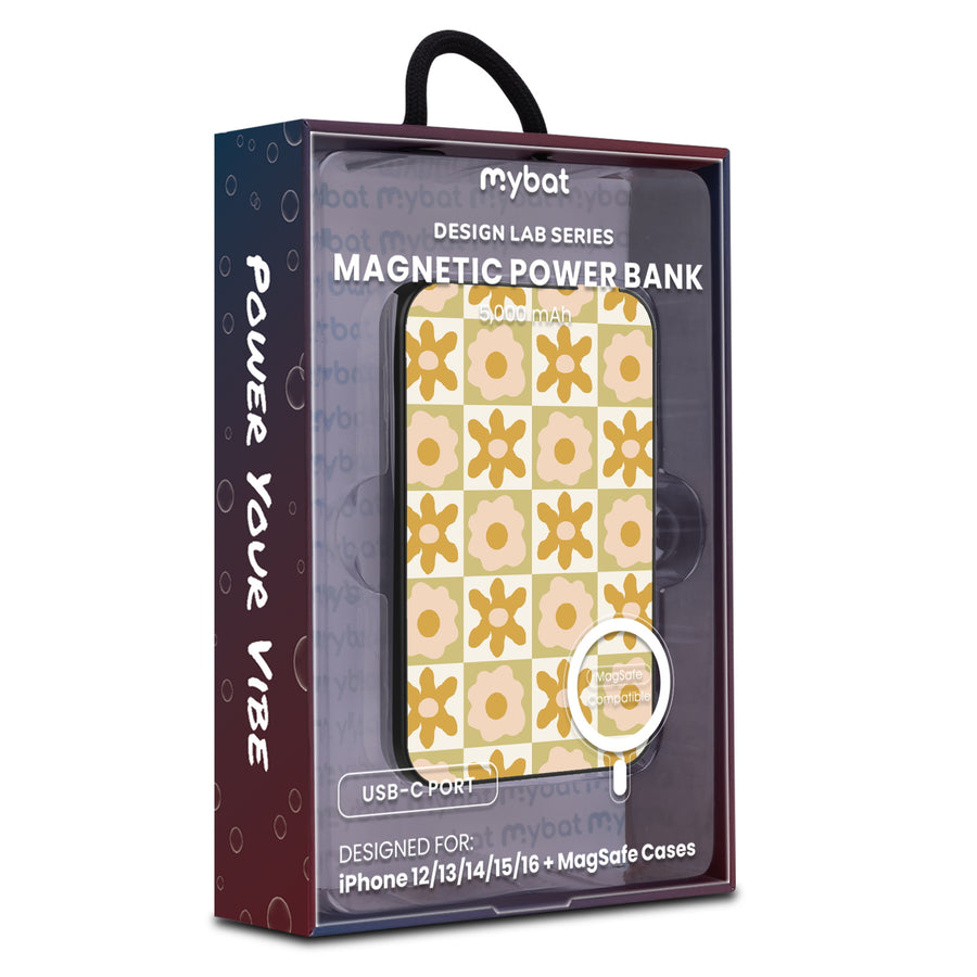 MyBat Design Lab 5000mAh Magnetic Wireless Power Bank - Black - Flower Grid - MPBBAT131-BK-441-9.jpg
