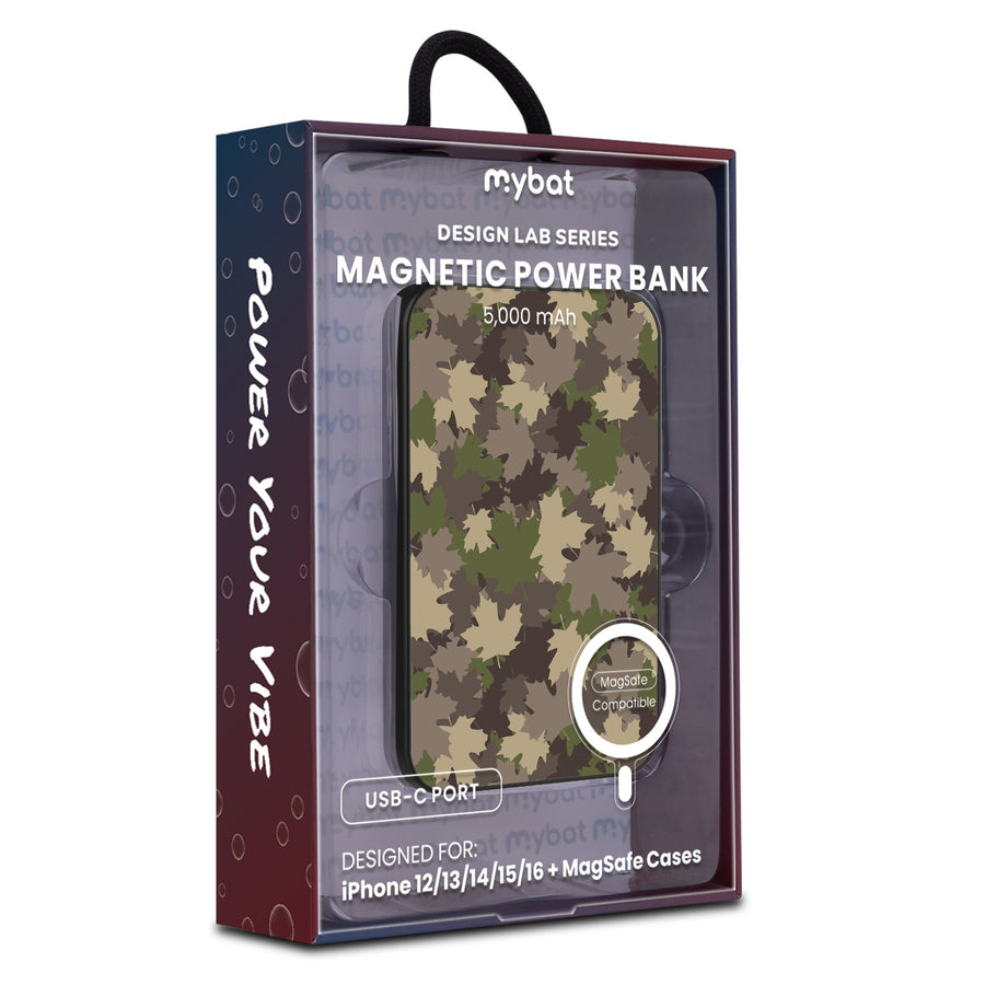 MyBat Design Lab 5000mAh Magnetic Wireless Power Bank - Black - Leaf Camo - MPBBAT131-BK-445-9.jpg