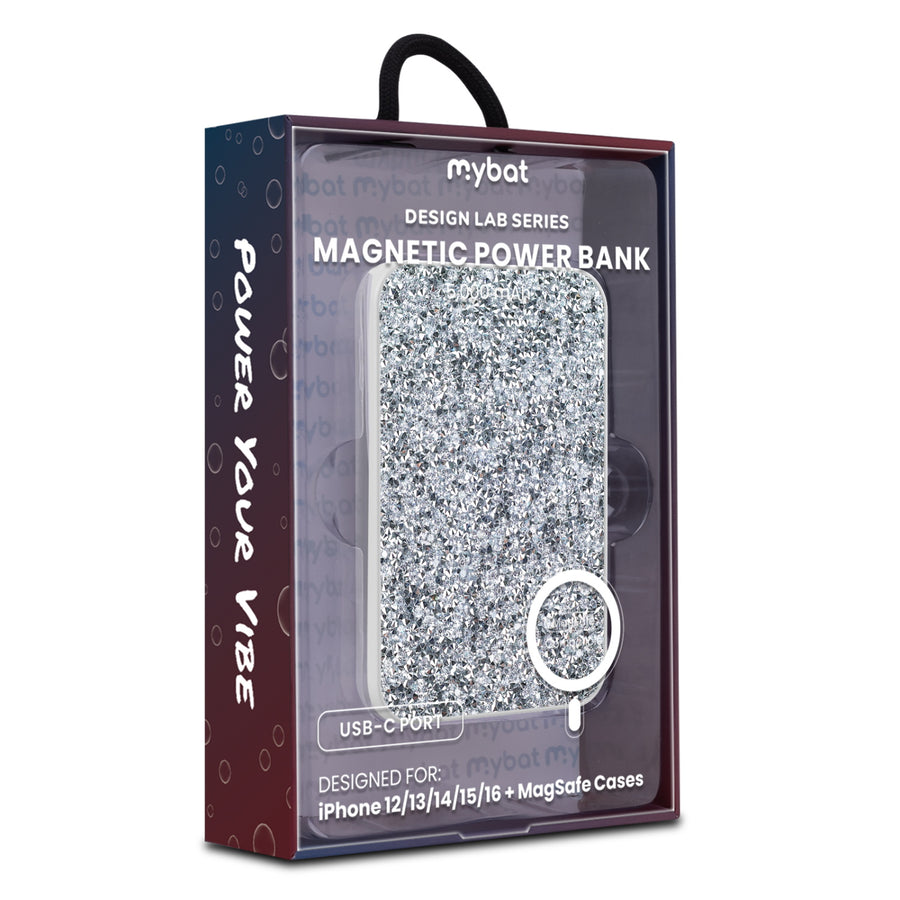 MyBat Design Lab 5000mAh Magnetic Wireless Power Bank – White / White Rhinestone - MPBBAT132-D02-9.jpg