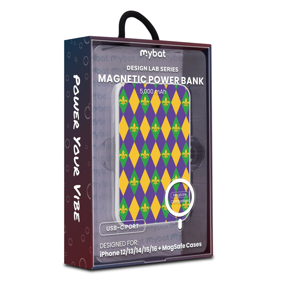 MyBat Design Lab 5000mAh Magnetic Wireless Power Bank - White - Mardi Gras - MPBBAT132-WH-057-9.jpg