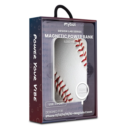 MyBat Design Lab 5000mAh Magnetic Wireless Power Bank - White - Baseball - MPBBAT132-WH-171-9.jpg