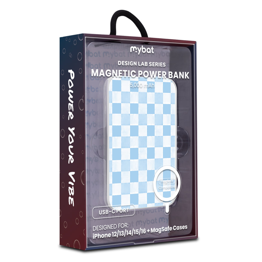 MyBat Design Lab 5000mAh Magnetic Wireless Power Bank - White - Sky Blue Check - MPBBAT132-WH-478-9.jpg