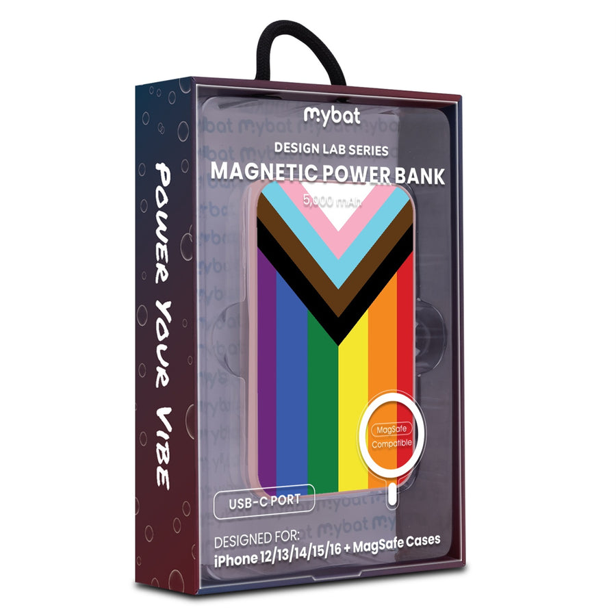 MyBat Design Lab 5000mAh Magnetic Wireless Power Bank - Pink - LGBTQ+ Flag - MPBBAT133-PK-034-9.jpg