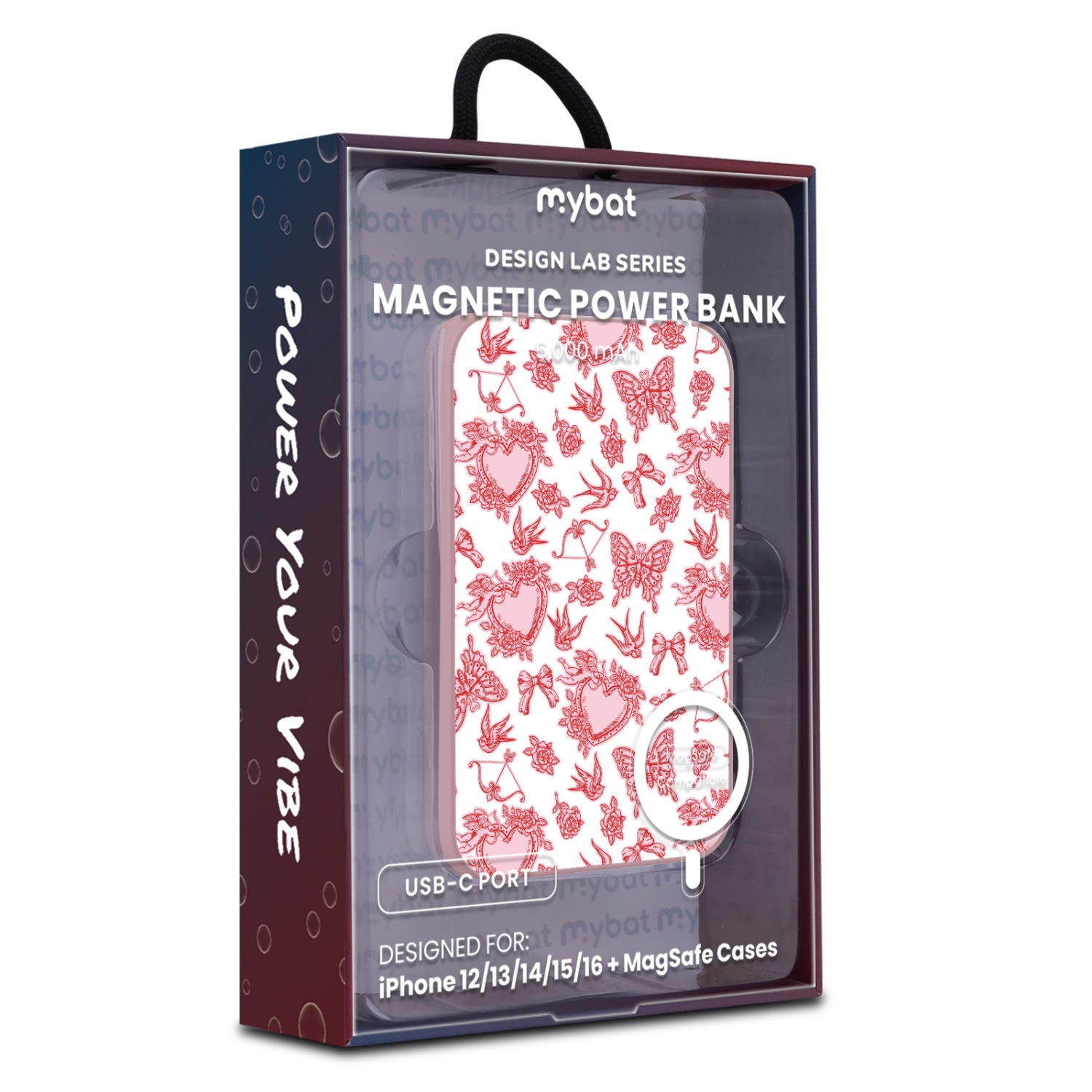 MyBat Design Lab 5000mAh Magnetic Wireless Power Bank - Pink - Sending Love - MPBBAT133-PK-332-9.jpg