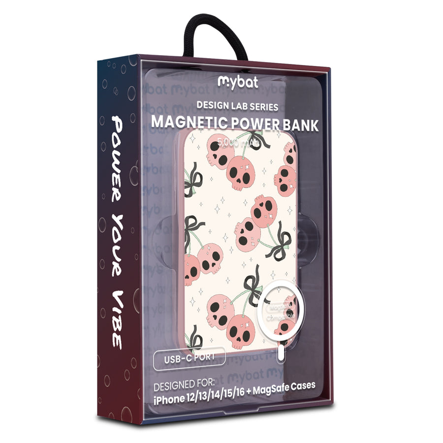 MyBat Design Lab 5000mAh Magnetic Wireless Power Bank - Pink - Cherry Skulls - MPBBAT133-PK-408-9.jpg