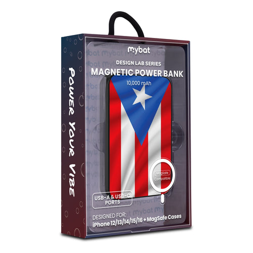 MyBat Design Lab 10000mAh Magnetic Wireless Power Bank - Black - Puerto Rican Flag - MPBBAT141-BK-029-9.jpg