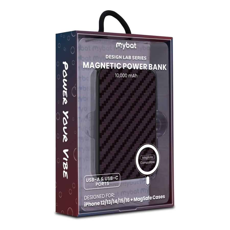 MyBat Design Lab 10000mAh Magnetic Wireless Power Bank - Black - Carbon Fiber - MPBBAT141-BK-083-9.jpg