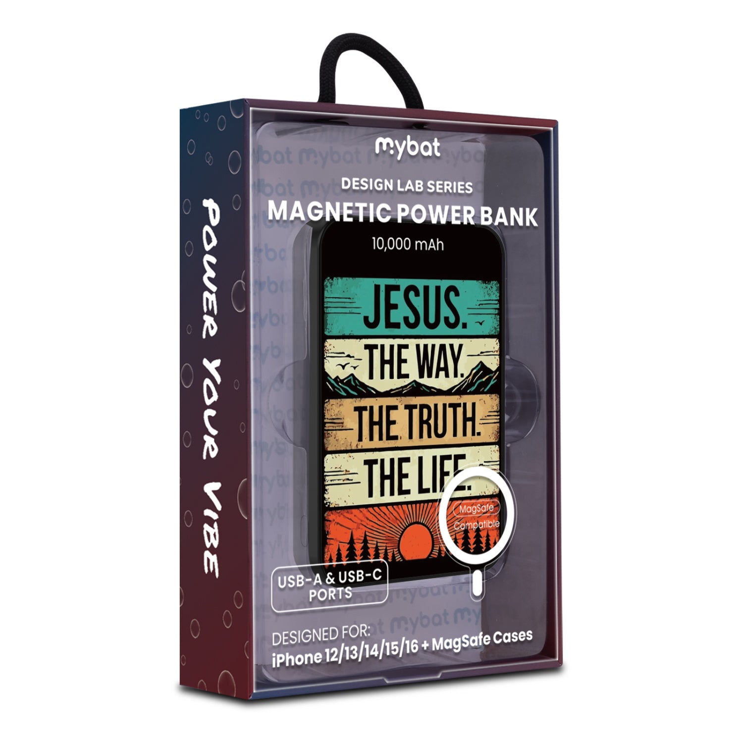 MyBat Design Lab 10000mAh Magnetic Wireless Power Bank - Black - Jesus - MPBBAT141-BK-351-9.jpg