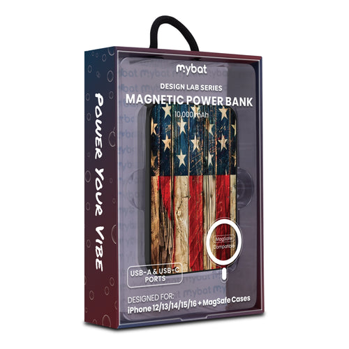 MyBat Design Lab 10000mAh Magnetic Wireless Power Bank - Black - US Painted Flag - MPBBAT141-BK-381-9.jpg