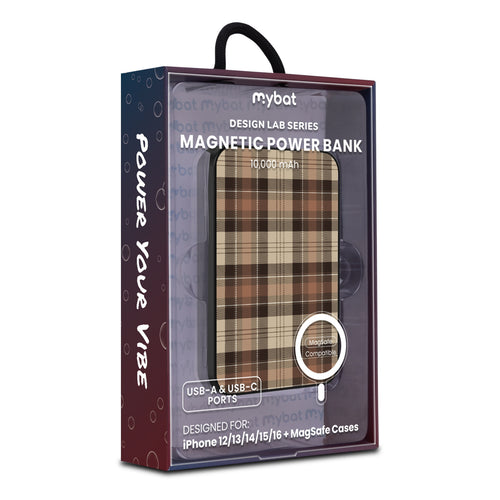 MyBat Design Lab 10000mAh Magnetic Wireless Power Bank - Black - Mocha Flannel - MPBBAT141-BK-431-9.jpg