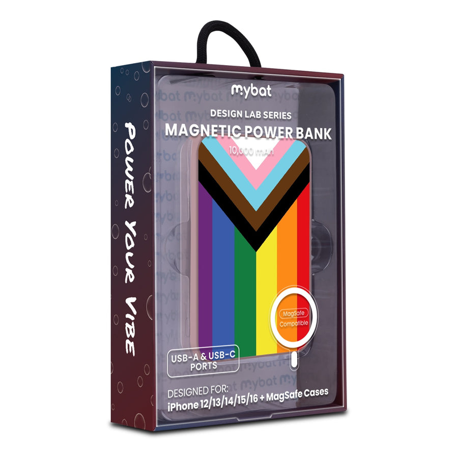 MyBat Design Lab 10000mAh Magnetic Wireless Power Bank - Pink - LGBTQ+ Flag - MPBBAT143-PK-034-9.jpg