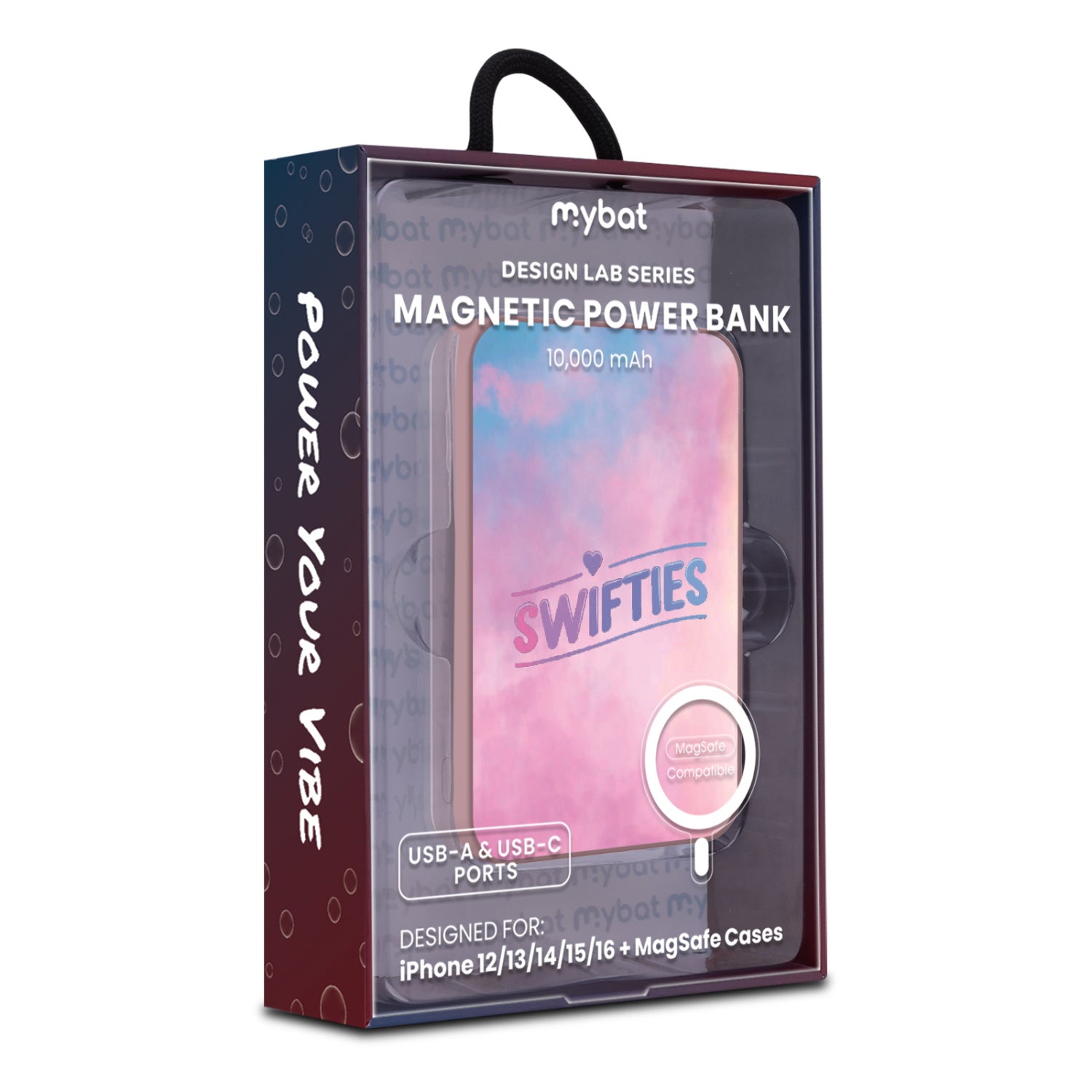 MyBat Design Lab 10000mAh Magnetic Wireless Power Bank - Pink - Swifties - MPBBAT143-PK-360-9.jpg