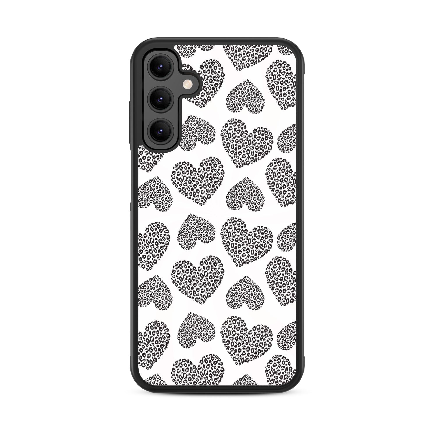 MyBat Design Lab Series Case for Samsung Galaxy A15 5G - Leopard Print Hearts - MSA155GCSLESM098-3.jpg