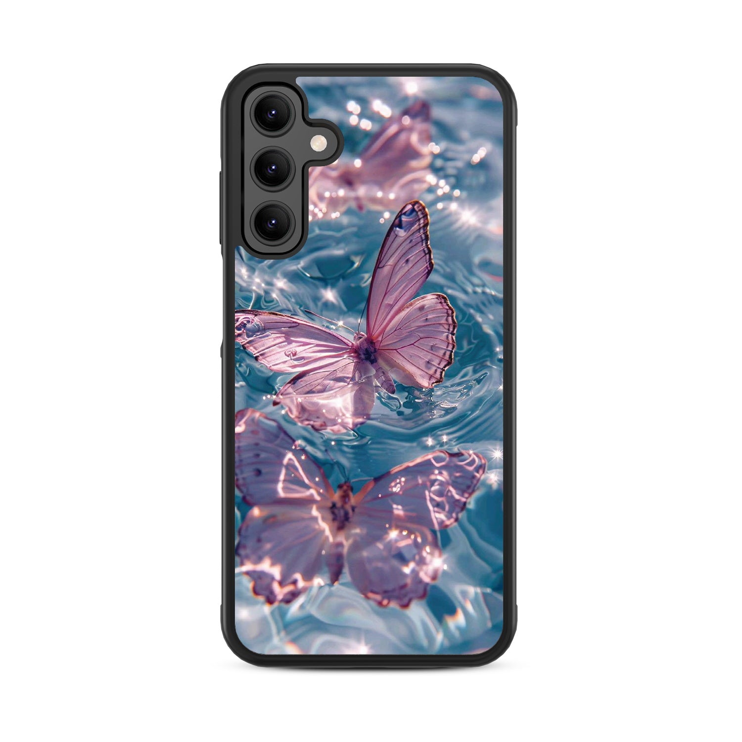 MyBat Design Lab Series Case for Samsung Galaxy A15 5G - Floating Butterflies - MSA155GCSLESM180-3.jpg